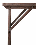 Opvouwbare tafel \'Treasure\' 150x62cm - Gerecycled hout