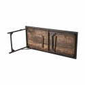 Opvouwbare tafel \'Treasure\' 150x62cm - Gerecycled hout