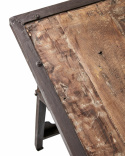Opvouwbare tafel \'Treasure\' 150x62cm - Gerecycled hout