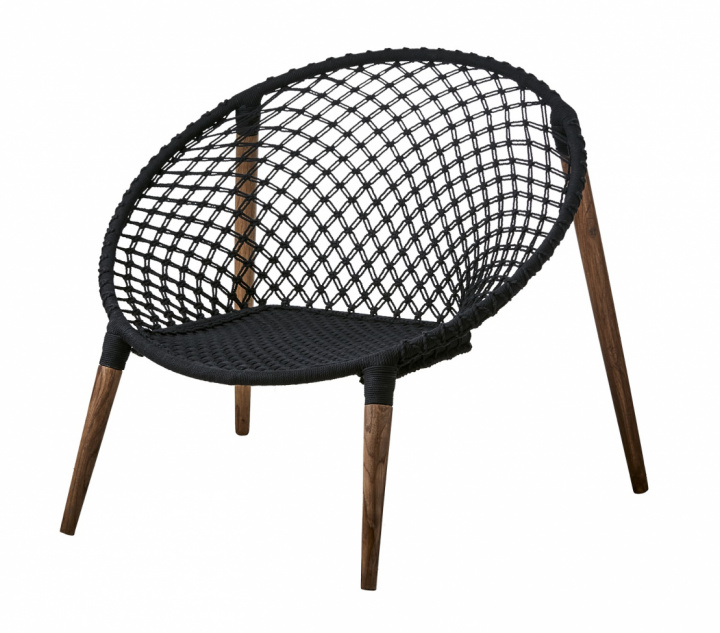 Stoel \'Elof\' - Zwart in de groep Meubels / Tuinmeubelen / Tuinstoelen bij Reforma (084-015-60)