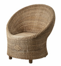 Fauteuil \'Tribe\' - Natuurlijk