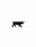 Salontafel \'Dope as hell\' - Zwart