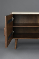 Dressoir \'Arda\' - Noten/tavertin