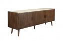 Dressoir \'Arda\' - Noten/tavertin