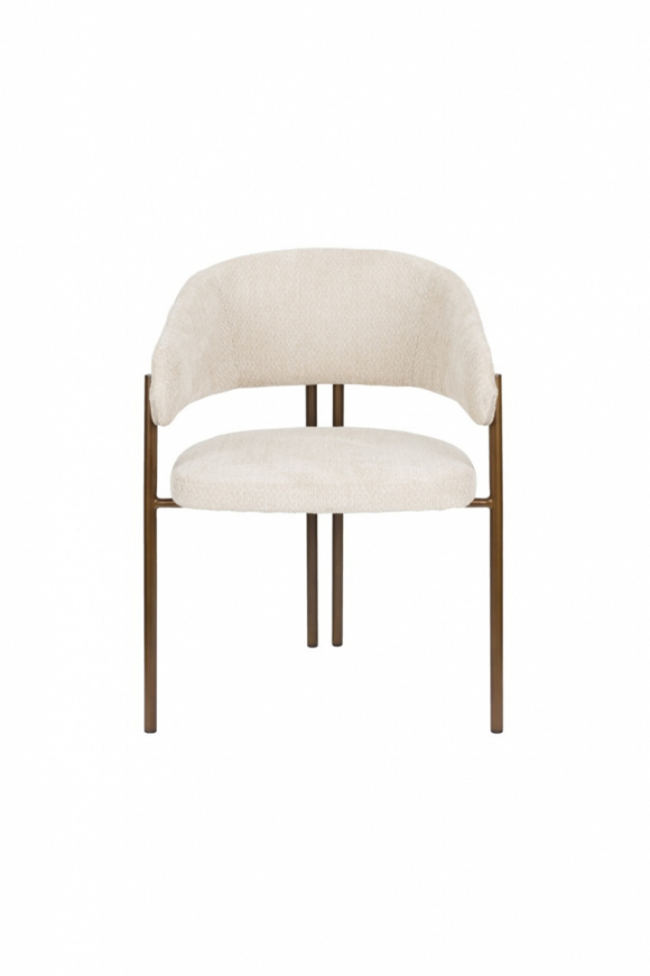 Stoel \'Nadia\' - Beige in de groep Meubels / Zitmeubels / Stoelen bij Reforma (1000143)