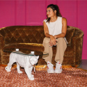 Salontafel \'Dope as hell\' - Wit