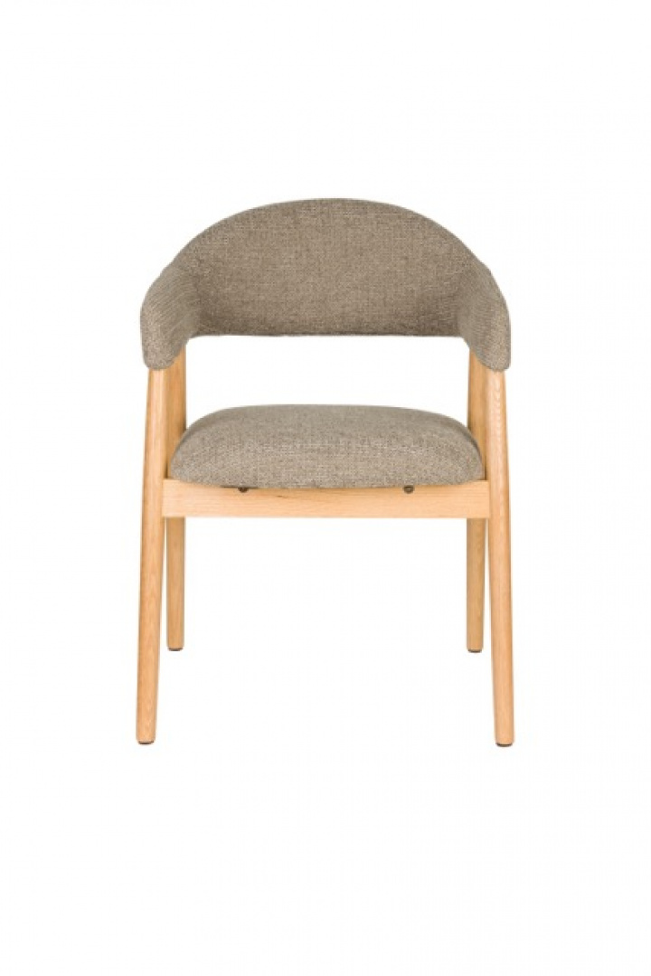 Stoel \'Indy\' - Bruin/Zwart in de groep Meubels / Zitmeubels / Stoelen bij Reforma (1000583)
