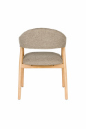 Stoel \'Indy\' - Bruin/Zwart