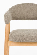 Stoel \'Indy\' - Bruin/Zwart