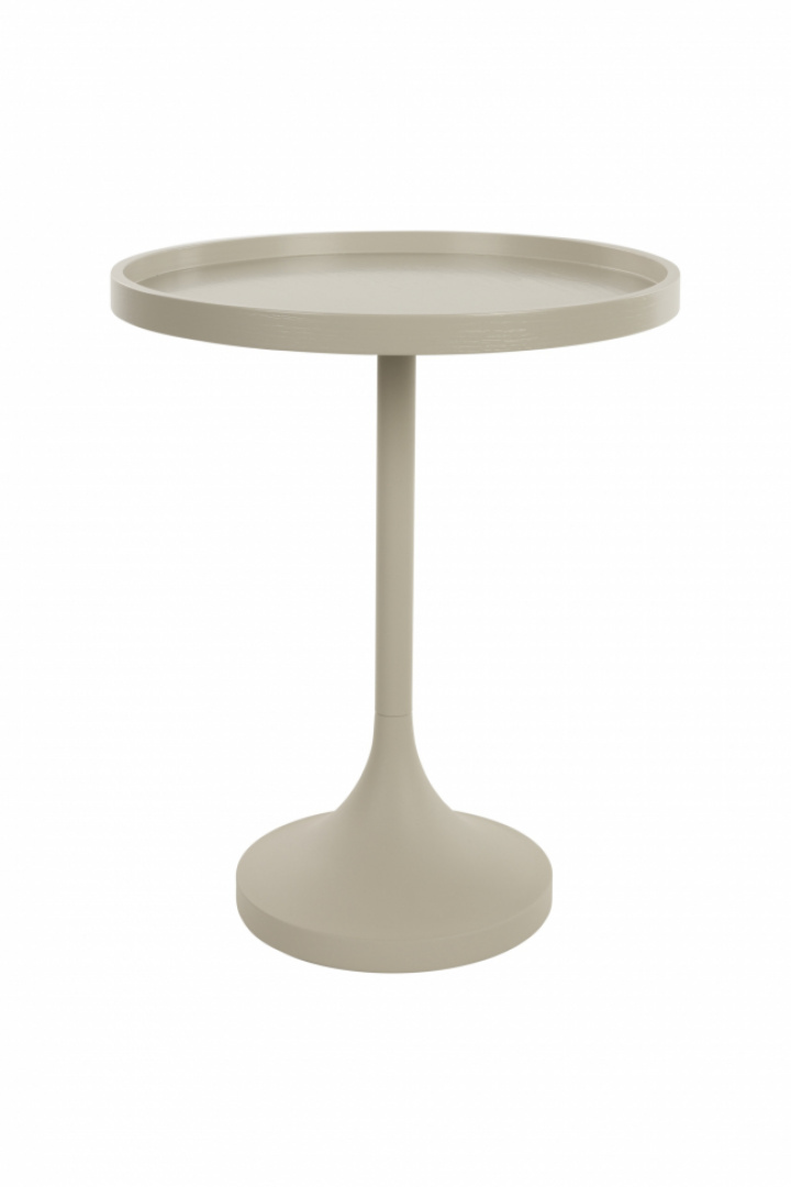 Bijzettafel \'Jason\' Ø46 cm - Beige in de groep Meubels / Tafels / Bijzettafels bij Reforma (1001008)