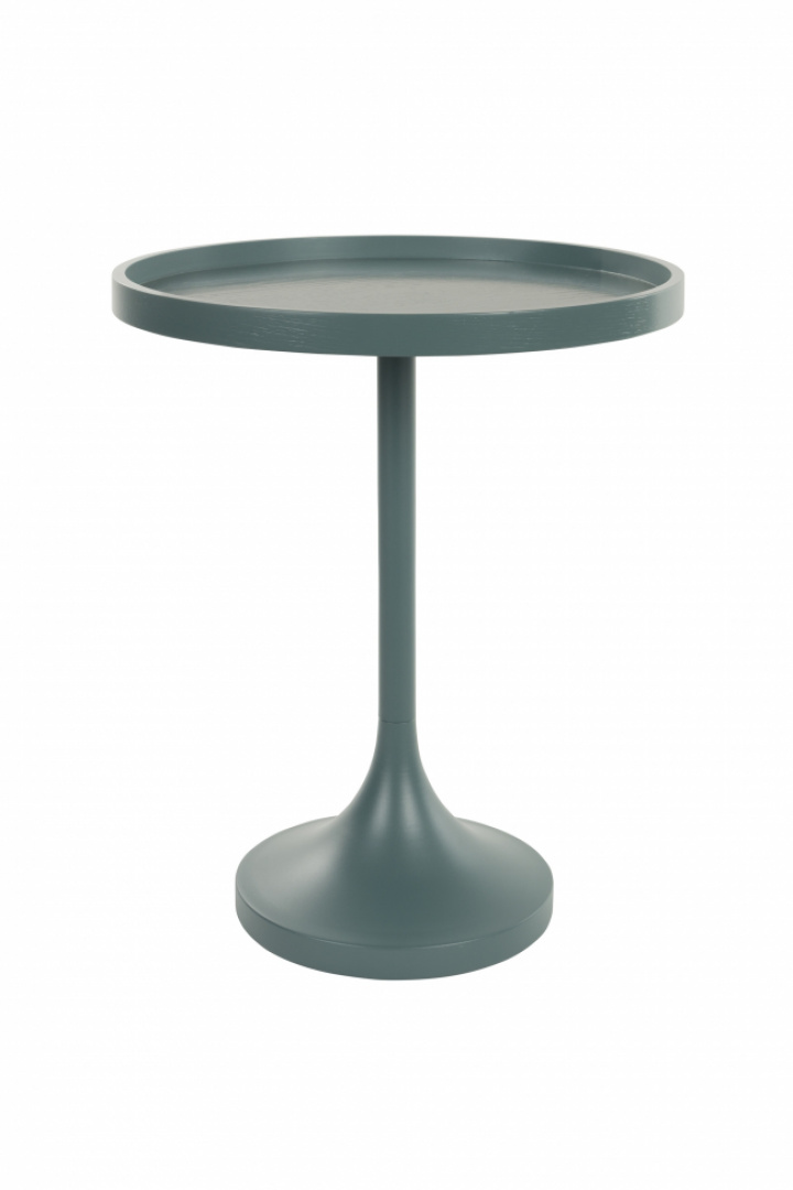 Bijzettafel \'Jason\' Ø46 cm - Blauw in de groep Meubels / Tafels / Bijzettafels bij Reforma (1001009)