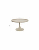 Salontafel \'Jason\' Ø69 cm - Beige