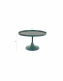 Salontafel \'Jason\' Ø69 cm - Blauw