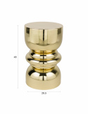 Bijzettafel ‘Kinga’ - Goud