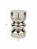 Bijzettafel ‘Kinga’ - Zilver