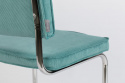 Stoel \'Ridge Rib\' - Turquoise