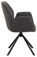 Stoel \'Bjuv\' - Mat zwart