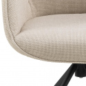 Stoel \'Bjuv\' - Beige/Zwart