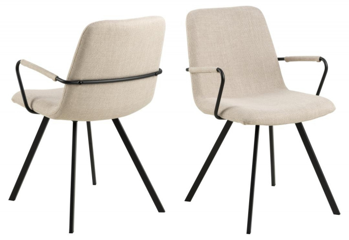 Stoel \'Selina\' - Beige in de groep Meubels / Zitmeubels / Stoelen bij Reforma (101128)