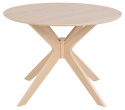Eettafel \'Kotor\' Rond 105cm - Natuurlijk
