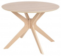 Eettafel \'Kotor\' Rond 105cm - Natuurlijk