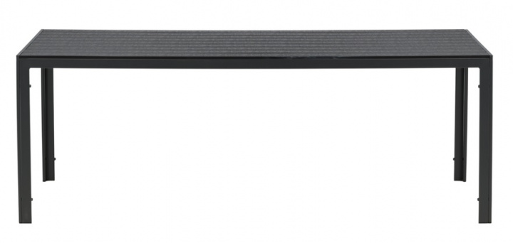Tafel \'Eskilstuna\' - Zwart in de groep Meubels / Tafels / Eettafel bij Reforma (1026-408)