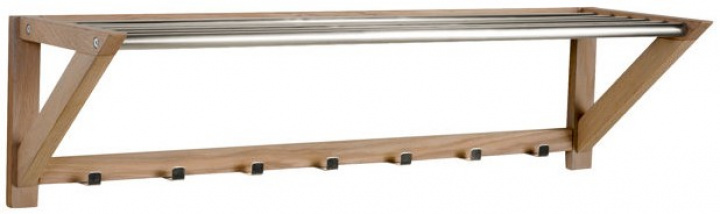 Kapstok \'Confetti\' - Metaal/Eiken in de groep Meubels / Planken & opslag / Hoed- en schoenenplanken bij Reforma (103610)