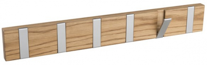 Haaklijst \'Confetti\' 50cm - Eik in de groep Meubels / Planken & opslag / Kledinghangers bij Reforma (103670)