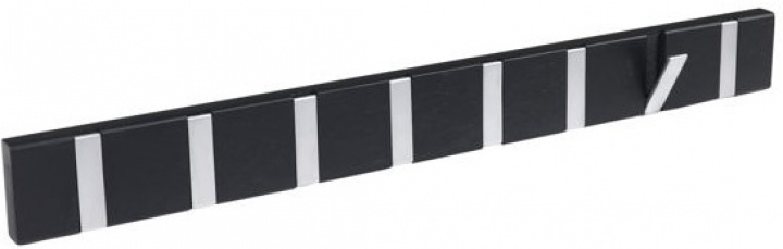 Haaklijst \'Confetti\' 70cm - Zwart in de groep Meubels / Planken & opslag / Kledinghangers bij Reforma (103675)