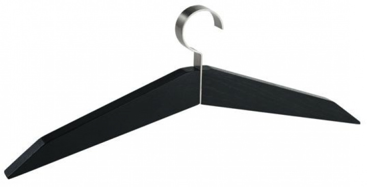 Kledinghanger \'Confetti\' - Zwart in de groep Meubels / Planken & opslag / Kledinghangers bij Reforma (103699)