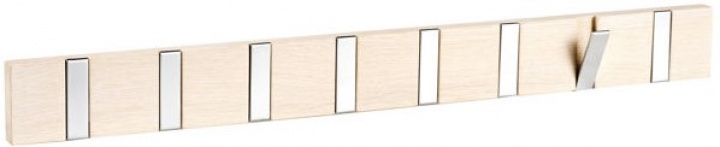 Haaklijst \'Confetti\' 70cm - Witgepigmenteerd in de groep Meubels / Planken & opslag / Kledinghangers bij Reforma (103745)