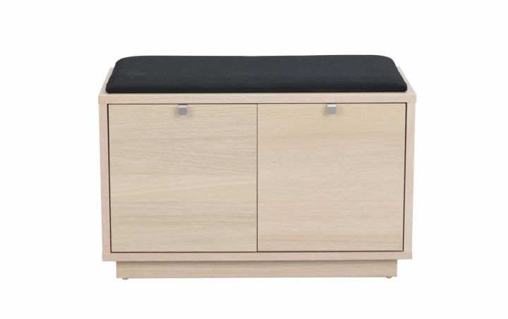 Bank \'Confetti\' 70cm - Witgepigmenteerd/Zwart in de groep Meubels / Zitmeubels / Banken bij Reforma (103759)