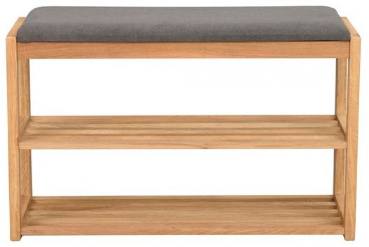 Schoenenrek \'Confetti\' - Natuur/Grijs in de groep Meubels / Planken & opslag / Hoed- en schoenenplanken bij Reforma (103821)