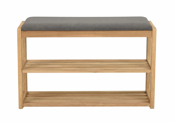 Schoenenrek \'Confetti\' - Natuur/Grijs in de groep Meubels / Planken & opslag / Hoed- en schoenenplanken bij Reforma (103821)