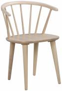 Stoel \'Carmen\' - Witgepigmenteerd