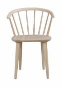 Stoel \'Carmen\' - Witgepigmenteerd