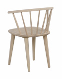 Stoel \'Carmen\' - Witgepigmenteerd