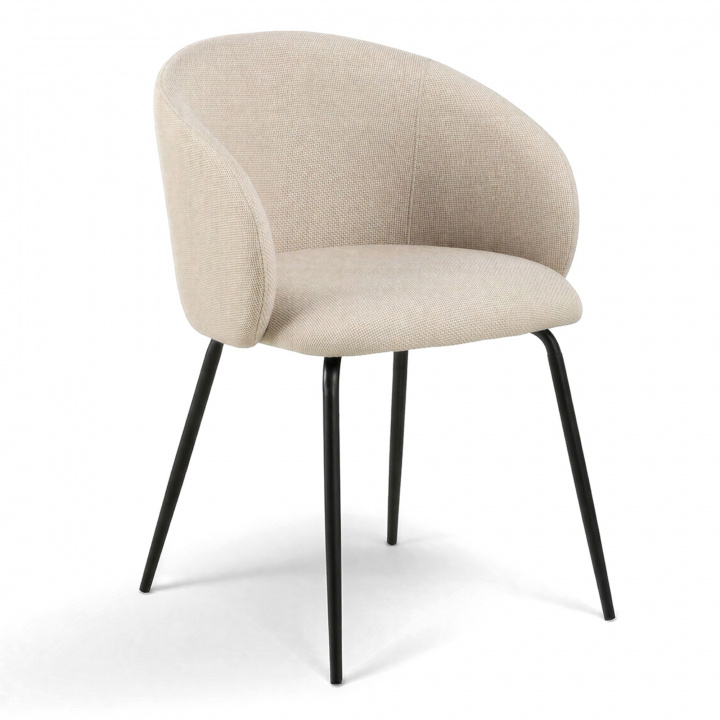 Stoel \'Leksand\' - Beige in de groep Meubels / Zitmeubels / Stoelen bij Reforma (108004)