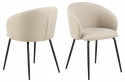 Stoel \'Leksand\' - Beige