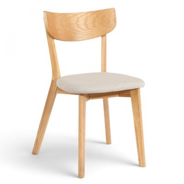 Stoel \'Saba\'- Eik/Beige in de groep Meubels / Zitmeubels / Stoelen bij Reforma (1081-natural)