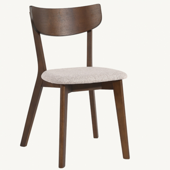 Stoel \'Saba\'- Walnoot in de groep Meubels / Zitmeubels / Stoelen bij Reforma (1081-walnut)