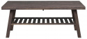 Salontafel \'Brooklyn\' 130x75cm - Donkerbruin
