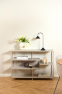 Boekenkast \'Seaford\' 114x78cm - Grijs