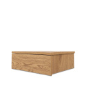 Nachtkastje \'Falun\' 37 cm - Natuurlijk