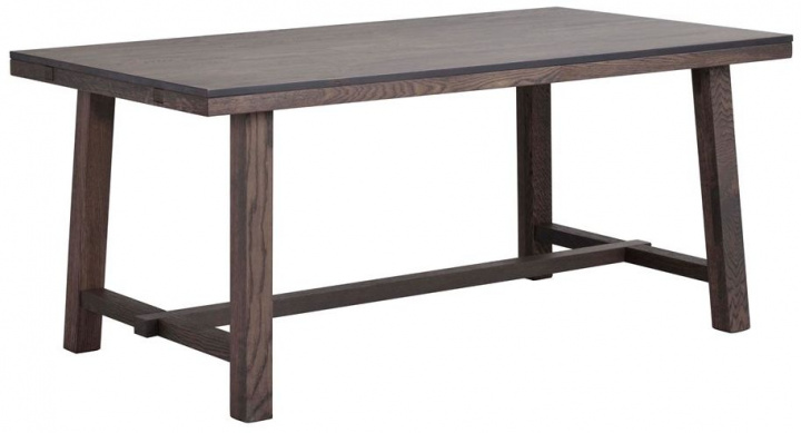 Eettafel \'Brooklyn\' 170x95cm - Donkerbruin in de groep Meubels / Tafels / Eettafel bij Reforma (108535)