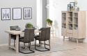 Eettafel \'Brooklyn\' 170x95cm - Witgepigmenteerd Eiken