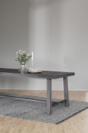 Eettafel \'Brooklyn\' 220x95cm - Donkerbruin