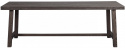 Eettafel \'Brooklyn\' 220x95cm - Donkerbruin