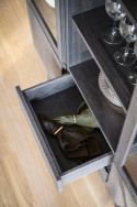 Kast \'Brooklyn\' - Bruin/Eiken