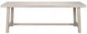 Eettafel \'Brooklyn\' 220x95cm - Witgepigmenteerd
